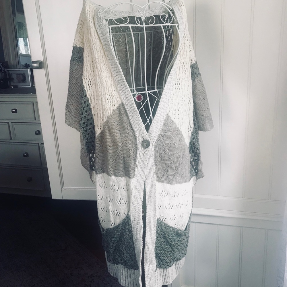Anthropologie long cardigan by Moth